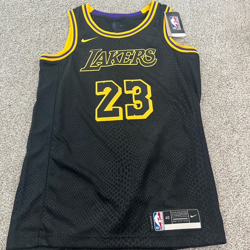 Nike Lebron “Black Mamba” jersey